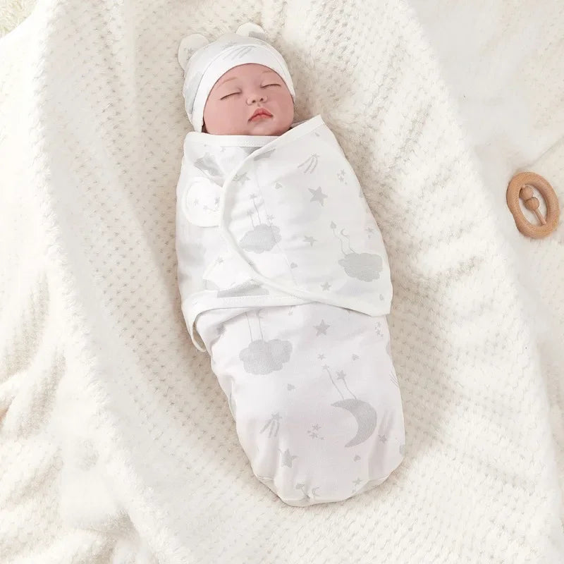 Gigoteuse d'Emmaillotage Pour Bébé - 0-3 Mois - 100% Coton