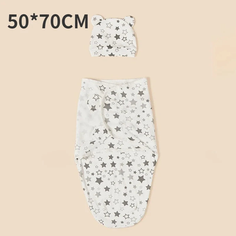 Gigoteuse d'Emmaillotage Pour Bébé - 0-3 Mois - 100% Coton