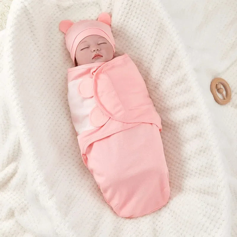 Gigoteuse d'Emmaillotage Pour Bébé - 0-3 Mois - 100% Coton