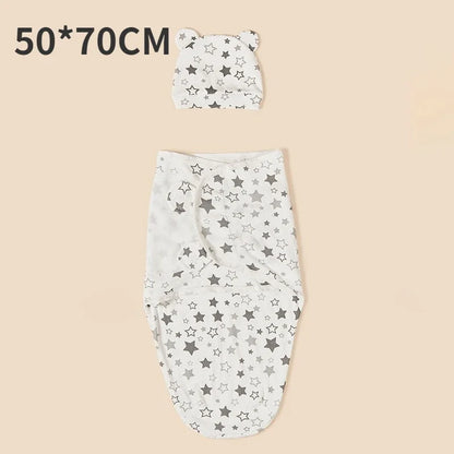 Gigoteuse d'Emmaillotage Pour Bébé - 0-3 Mois -  100% Coton